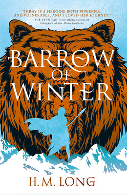book cover of fantasy novel Barrow of Winter by H.M. Long