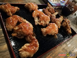 Unlimited Chicken Wings, Teriyaki, Spicy Buffalo, Hickory BBQ, Hippers Bar and Resto