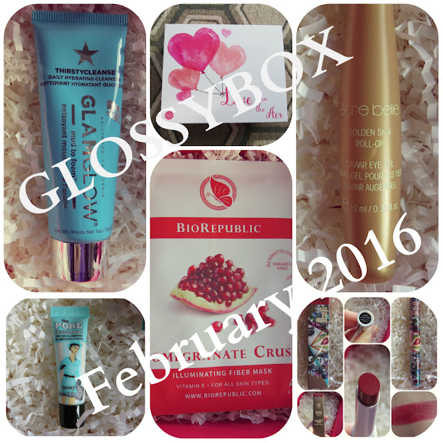 February 2016 GLOSSYBOX Review