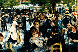 Bal au moulin de la Galette - Pierre-Auguste Renoir