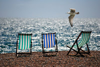 Image of beach chairs