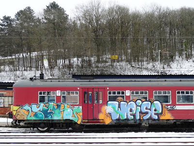 art on trains