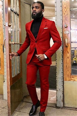 allaboutsuit red prom suit