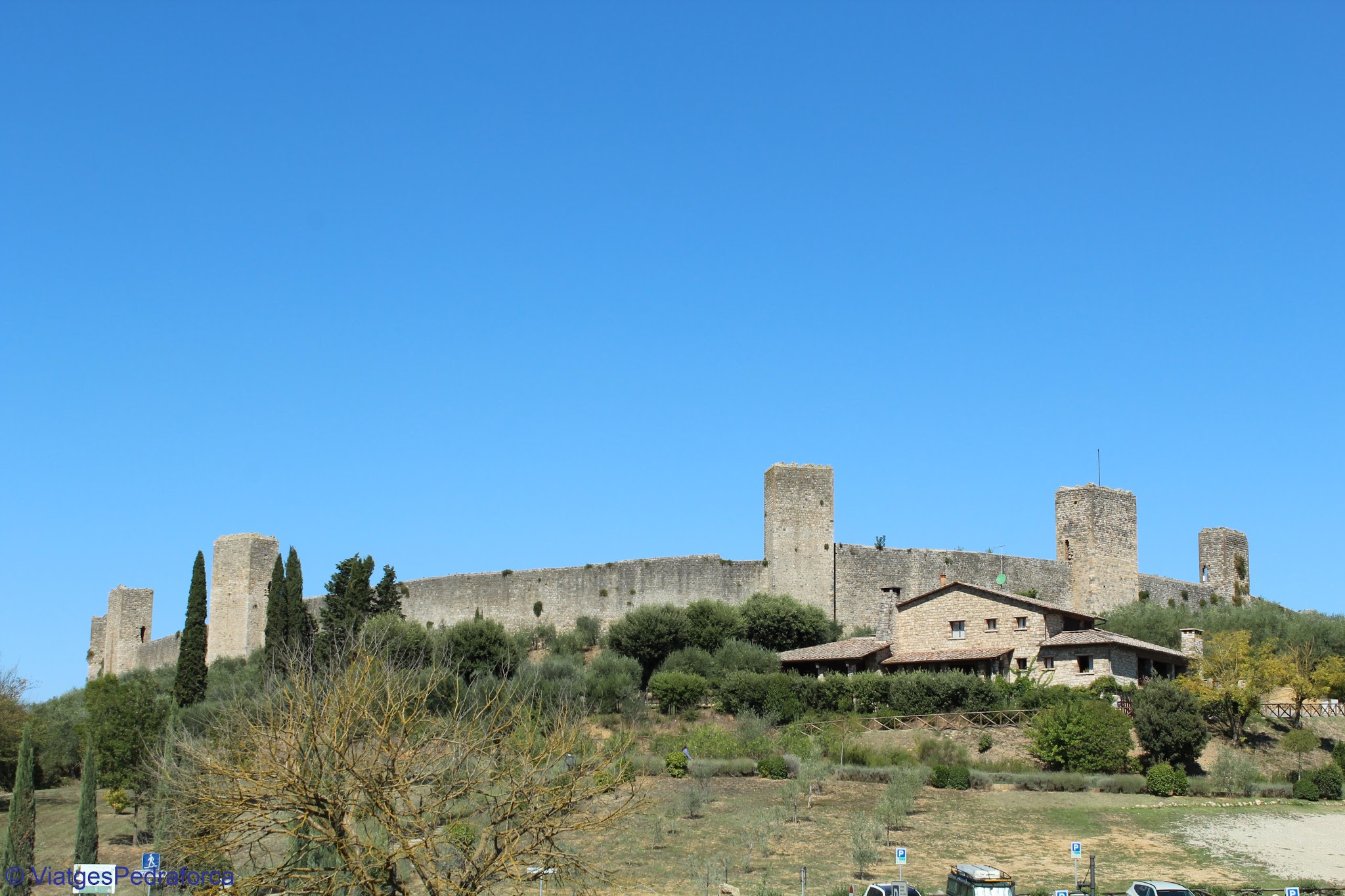 Monteriggioni, Siena, Toscana, Itàlia