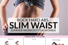  Rock Hard Abs - Slim Waist Workout for Women
