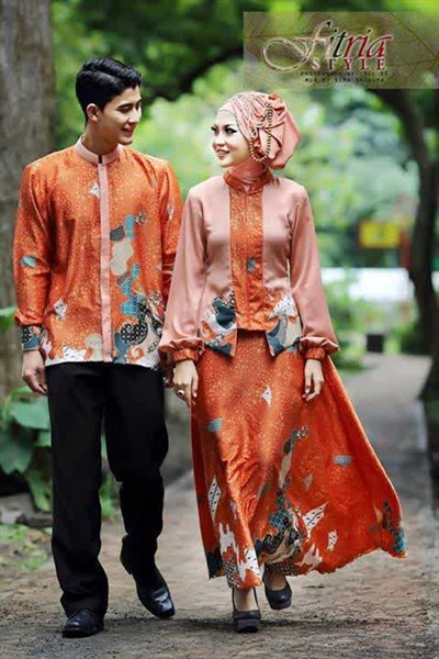 Model Baju Muslim Couple Modern Terbaru 2017/2018