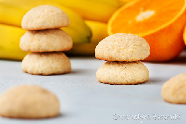 Ciasteczka miękkie bananowe