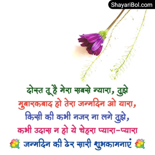 Happy Birthday Shayari In Hindi | Happy Birthday Wishes Shayari | बर्थडे शायरी