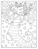 Christmas Coloring Book Pages