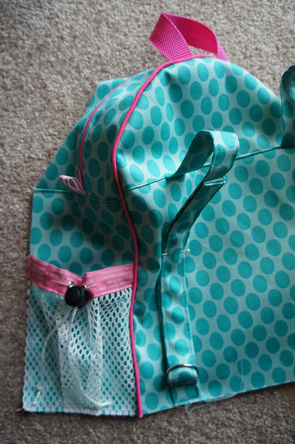 Sewing backpack for kids