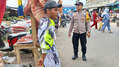 Polres Aceh Tamiang Beserta Polsek Jajaran Melakukan Patroli dan Pengamanan Tradisi Meugang