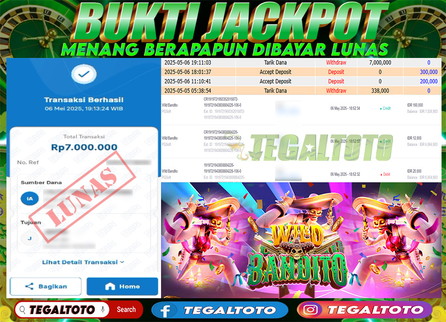 Bukti Jackpot