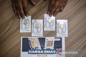 Harga Emas Antam Turun Lagi Hari Ini Jadi Rp1,906 Juta per Gram