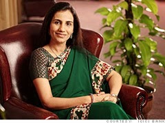 Chanda Kocchar Indian Woman Entrepreneur