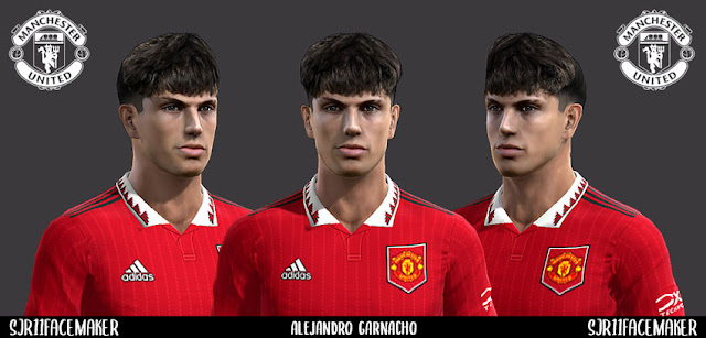 Alejandro Garnacho Face 2022 For PES 2013