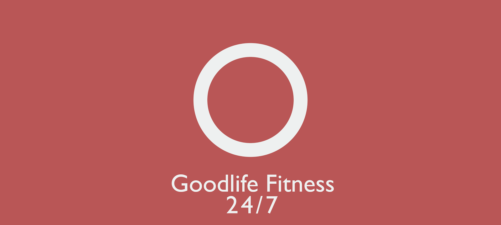 Leo Liu Illustration Design Goodlife Fitness 24 7 Logo