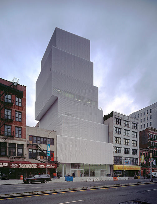 In the case of the New Museum of Contemporary Art in lower Manhattan 