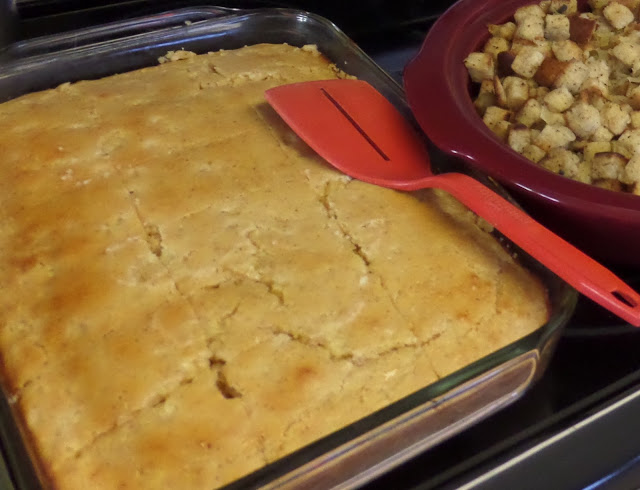 homemade corn bread