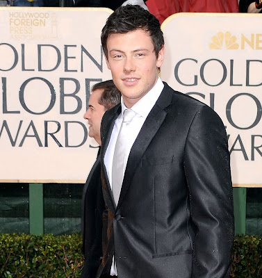 Cory Monteith Golden Globes 2010