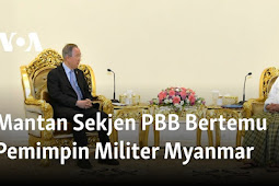 Ban Ki-moon Bertemu Min Aung Hlaing di Naypyidaw