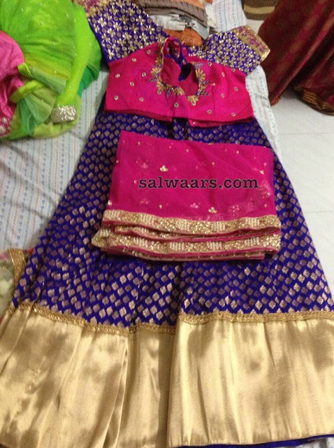 Benaras Half Saree