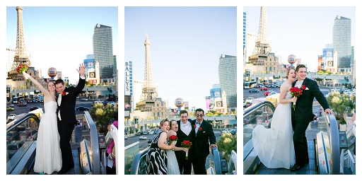 vegas strip wedding