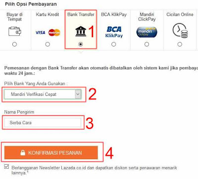 Pembayaran Lazada