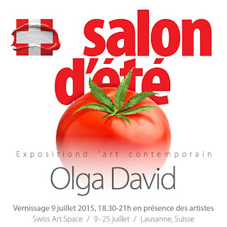 salon d'Eté  15, Olga David Ausstellung