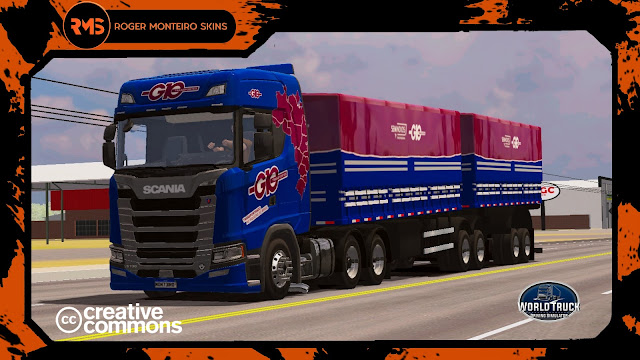 SKINS WORLD TRUCK DRIVING SIMULATOR ROGER MONTEIRO SKINS