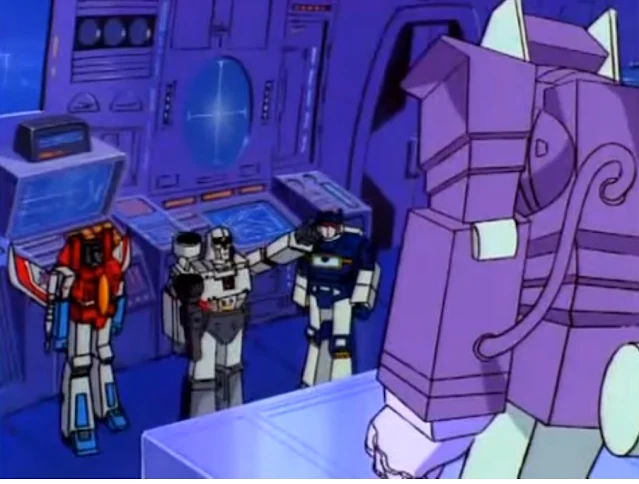 Shockwave y Megatron