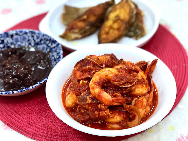 Resepi Sambal Udang Sedap Mat Gebu