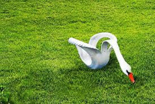  Cisne de Neumáticos Reciclados