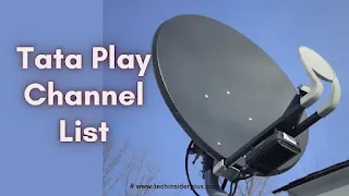 tata play channel list