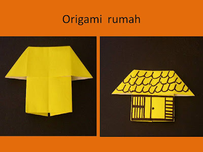PRASEKOLAH CIKGU SARIFAH Origami rumah