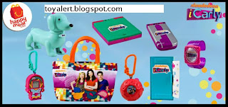 McDonalds iCarly happy meal toys