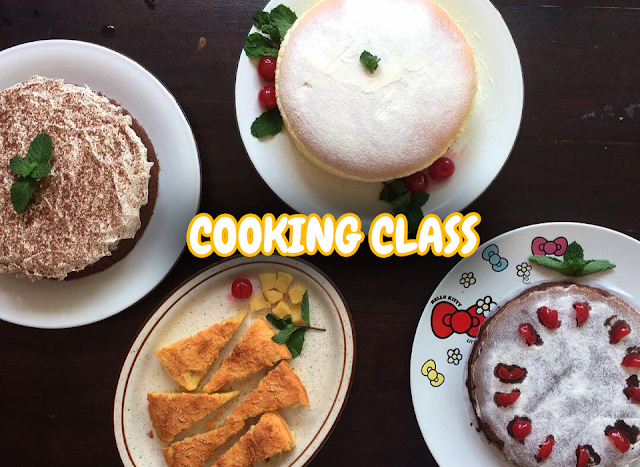 Cooking Class : Made a Sponge Cake