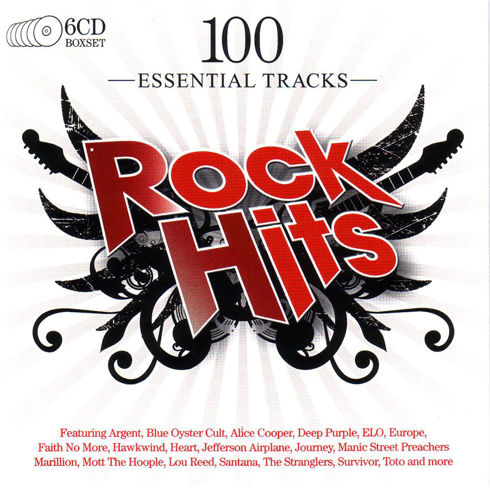 CARATULAS DE CD DE MUSICA 100 Essential Rock  Hits  2009 