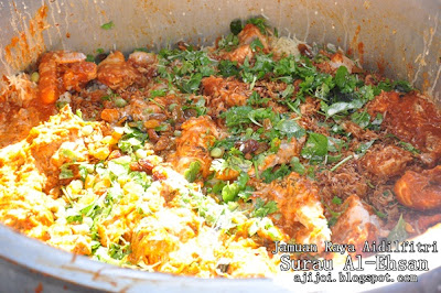 Ajijoi: Penyediaan Nasi Briyani Arab Ayam Tanam