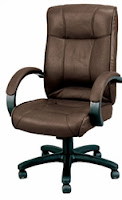 Brown Leather Odyssey Executive Chair