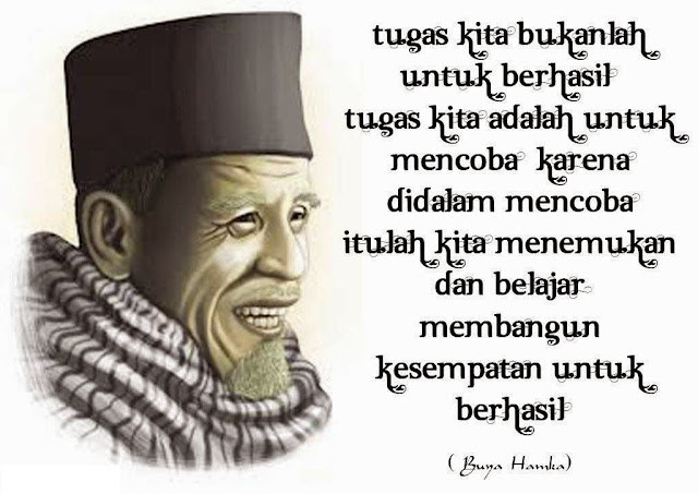 Kata Motivasi Penuh Inspirasi Buya Hamka - Dayahkita