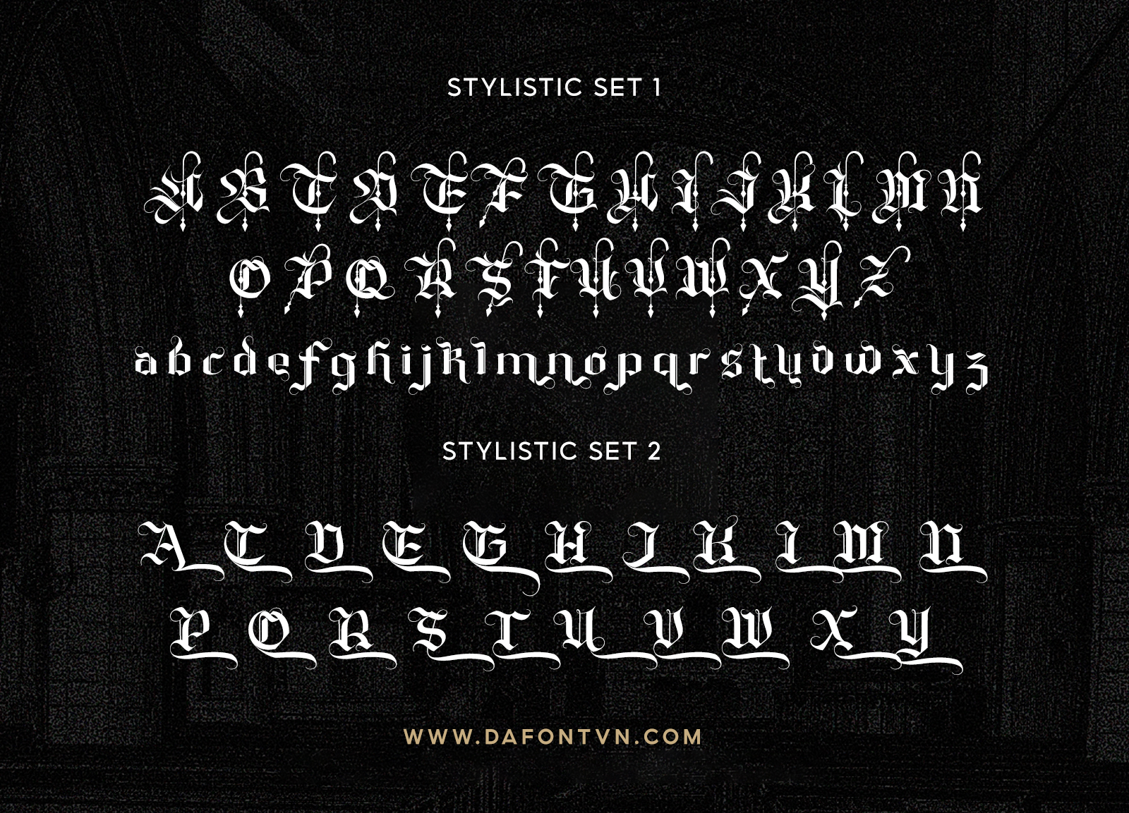 Font Ghelisyah - Stylistic