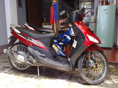 Mio Pelek 17 tdr   Pelek 17 Yamaha Mio aliran Thai Look Style