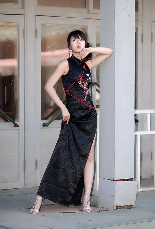Hwang Mi Hee Chinese Dress