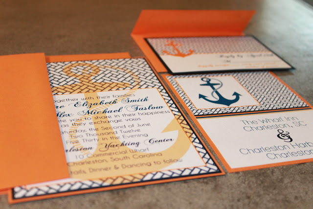 Nautical Wedding Invitations