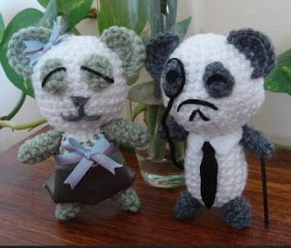 PATRON GRATIS OSO PANDA AMIGURUMI 636