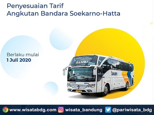 Lebih Murah, Ini Tarif Baru Trayek Bus DAMRI ke Bandara Soekarno-Hatta Bulan Juli 2020