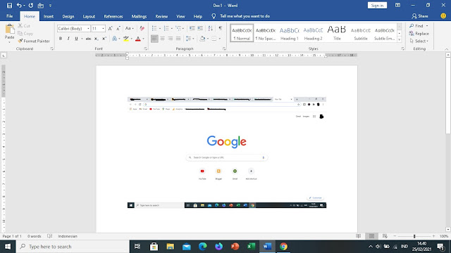 Cara Screenshoot di Laptop, PC atau Komputer