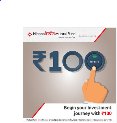 SIP - Start Investing as low as Rs. 100