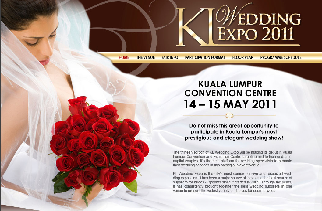 let you know we're participating in the upcoming 13th KL Wedding Expo