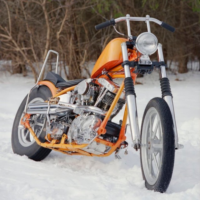 Harley Davidson Shovelhead By Derek Savage